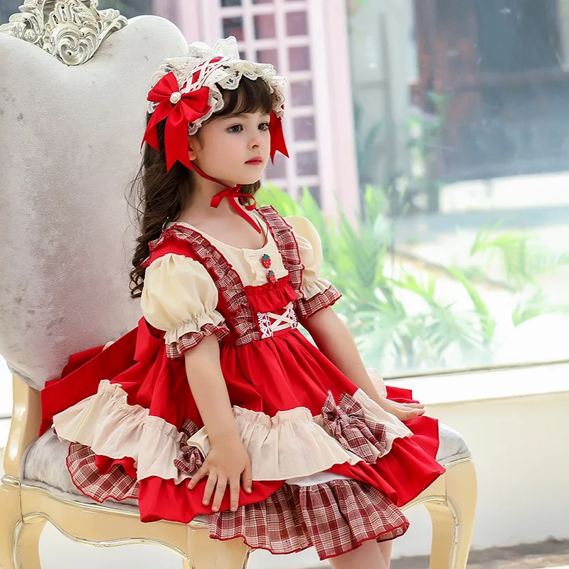 Испанското Рокля За Малки Момичета, Детски Принцеса Рокля В стил Лолита