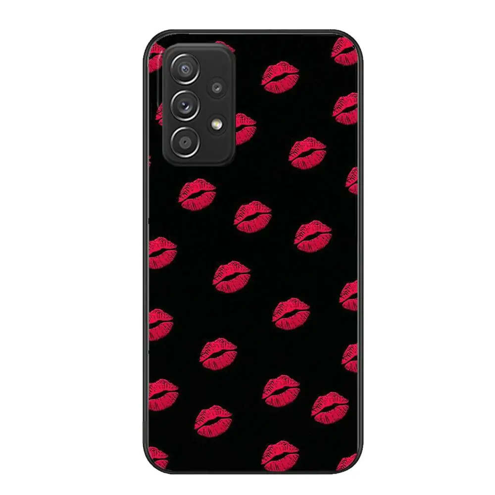 Калъф за телефон Kiss me за Samsung Galaxy A51 A50 A52 5G A20E A60 A20S A71 A40 A40S A90 A70 A32 A30 A70 A21S калъф за вашия телефон 2
