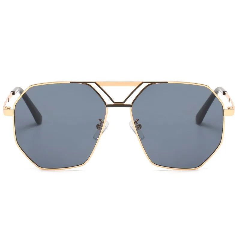 Квадратни Мъжки Слънчеви Очила 2020 Маркови Дизайнери Метална Дограма за Черни Слънчеви Очила За Шофиране Дамски Унисекс Летен Стил UV400 3