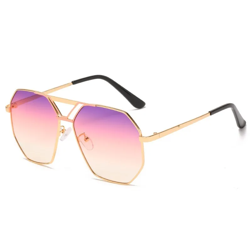 Квадратни Мъжки Слънчеви Очила 2020 Маркови Дизайнери Метална Дограма за Черни Слънчеви Очила За Шофиране Дамски Унисекс Летен Стил UV400 4