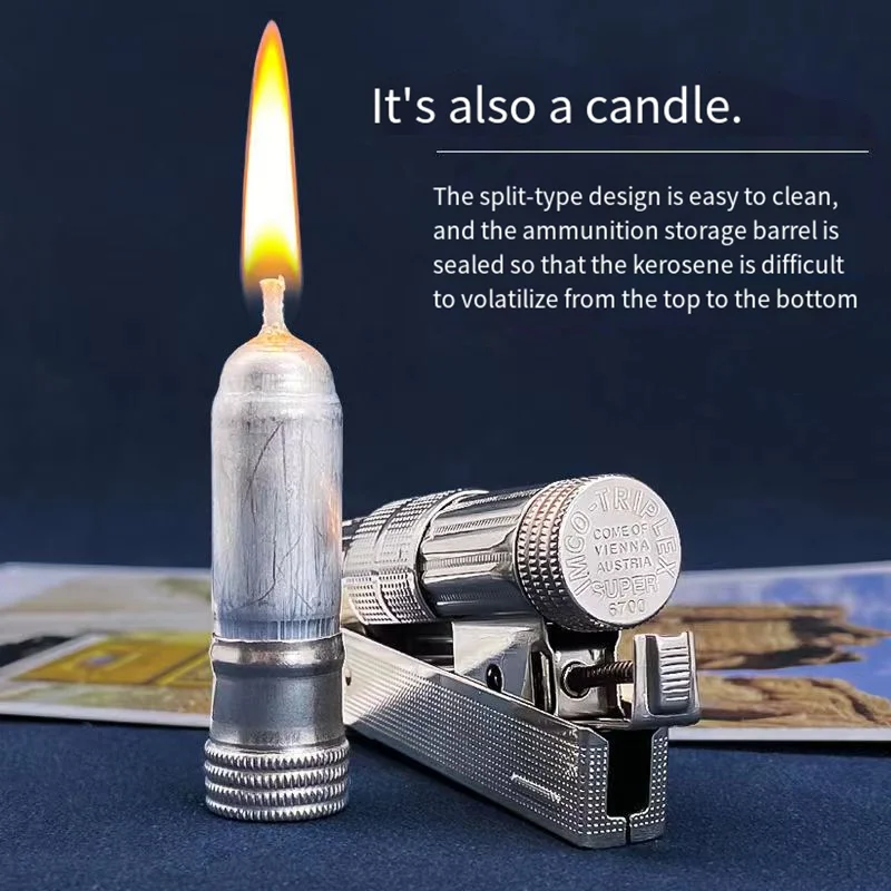 Класическата Оригинална Керосин Запалка IC6700 За Пушачи, Ветрозащитная, С Открит Пламък, Стръмни Мъжки Многофункционални Джаджи, Запалки, Безплатна Доставка 4