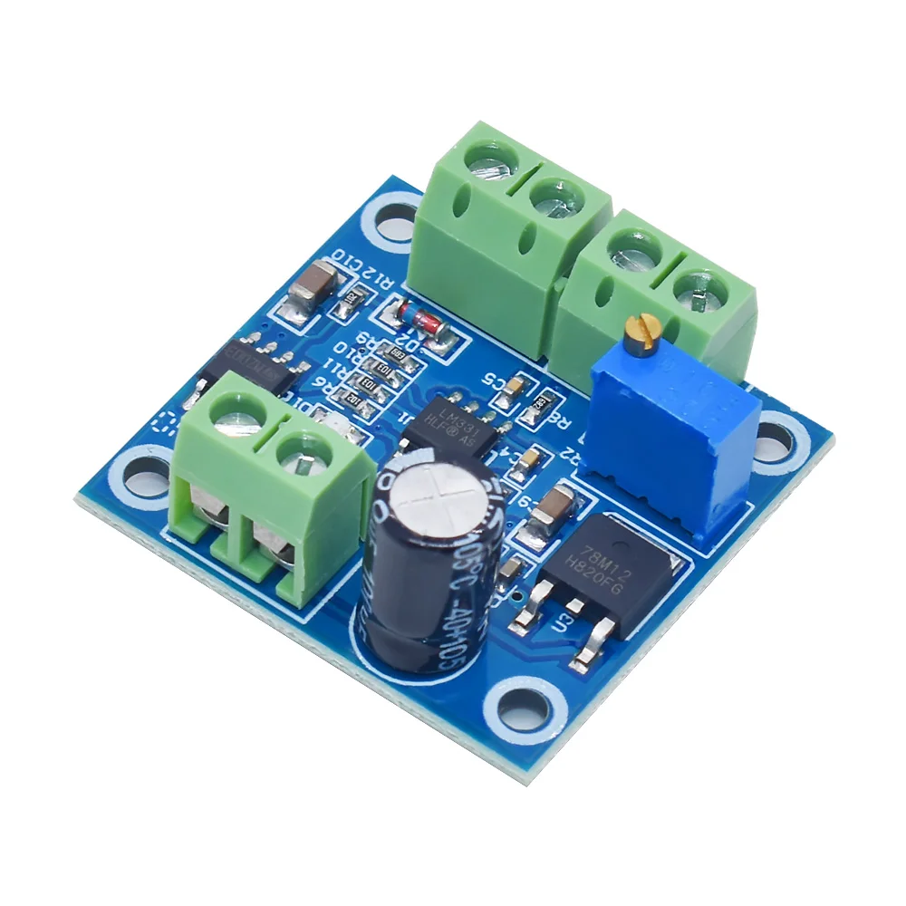 Конвертор PWM в напрежение, Преобразувател на честота Модул платка инвертор на напрежение от 0-10 khz до 0-10 В 0-10 до 0-10 khz Модул на датчиците 2
