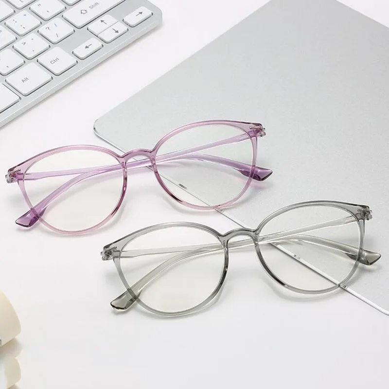 Котешко Око Прозрачни Лещи Женски Оптични Очила Очила За Късогледство -0.5 -1.0 -1.5 -2.0 -2.5 -3.0 -3.5 -4.0 -4.5 -5.0 -5.5 -6.0 5