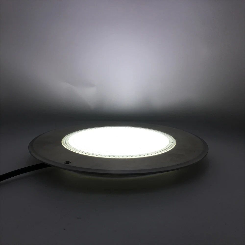 Лампа AC12V 18 W 24 W 30 W 35 W 42 W, Запълнен със смола, Led лампа с Рамка от неръждаема Стомана за Pentair Lighting RGB Цветни 3