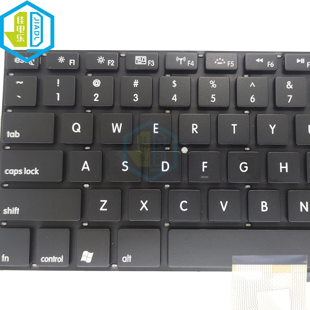 Лаптоп САЩ/BG Английска Руска клавиатура D0K-V6309B DOK-V6309B-US-00 подмяна на клавиатури за лаптопи без подсветка Нови 3
