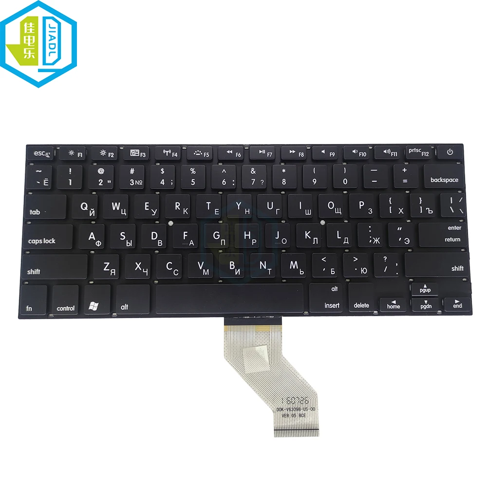 Лаптоп САЩ/BG Английска Руска клавиатура D0K-V6309B DOK-V6309B-US-00 подмяна на клавиатури за лаптопи без подсветка Нови 5