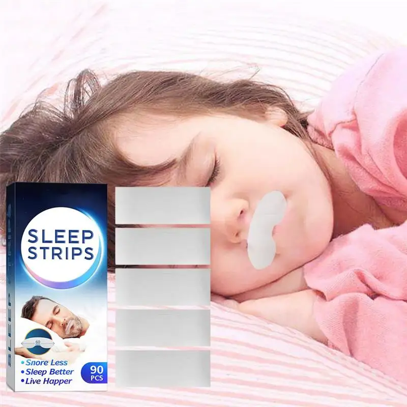 Лентата за устата във формата на устните за сън, за намаляване на хъркането и разговор в съня си Срещу Хъркане Етикети за устата Средства от Хъркане 4