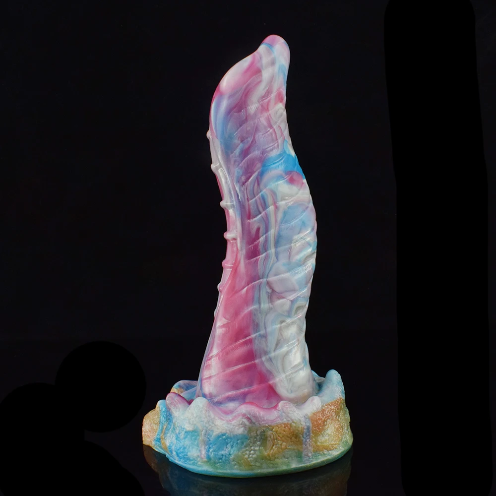 Лимитирана серия Многоцветни Силиконови Пипала на Октопод, под формата на Фантазийного Фаллоимитатора, Анален Секс-Играчки За Възрастни, по 1 парче за всеки цвят 5