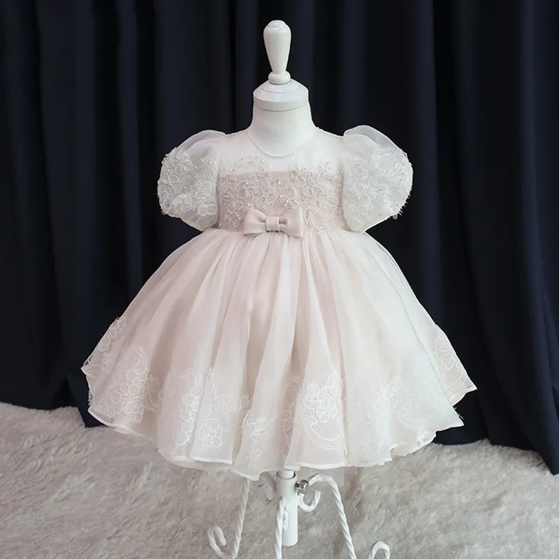 Лятно Нова рокля на принцеса за момиченца, дрехи за Рожден Ден, годовалое рокля с цветя модел за момичета, Детски рокля на принцеса, дрехи за малките Момичета