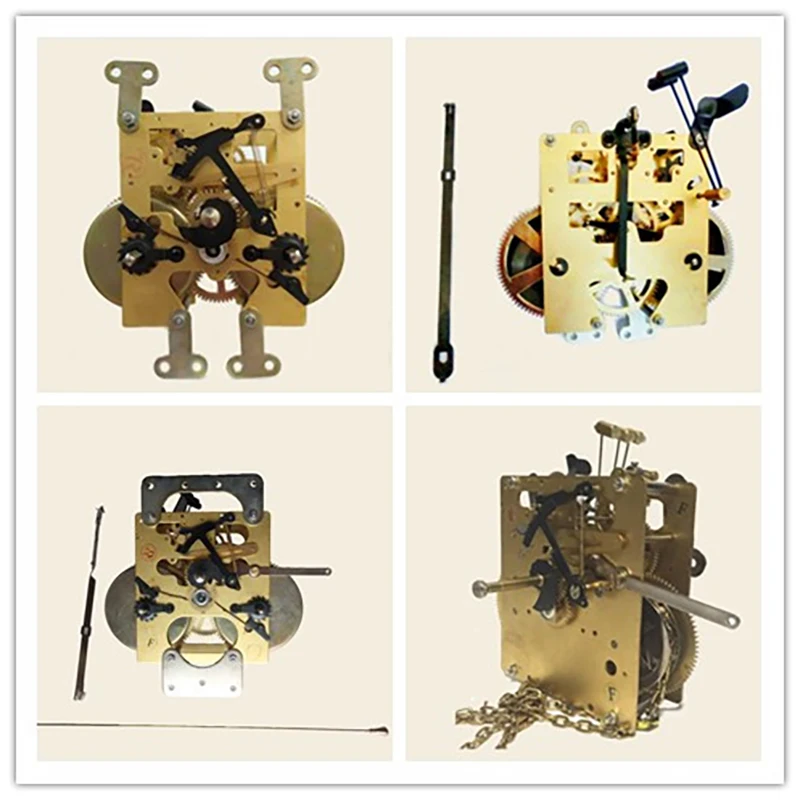 Механичен часовников механизъм Стенен Часовник с Махало Аксесоари за Ретро Механични Часовници Ремонт на Механизъм за Сглобяване с часовников Механизъм 4