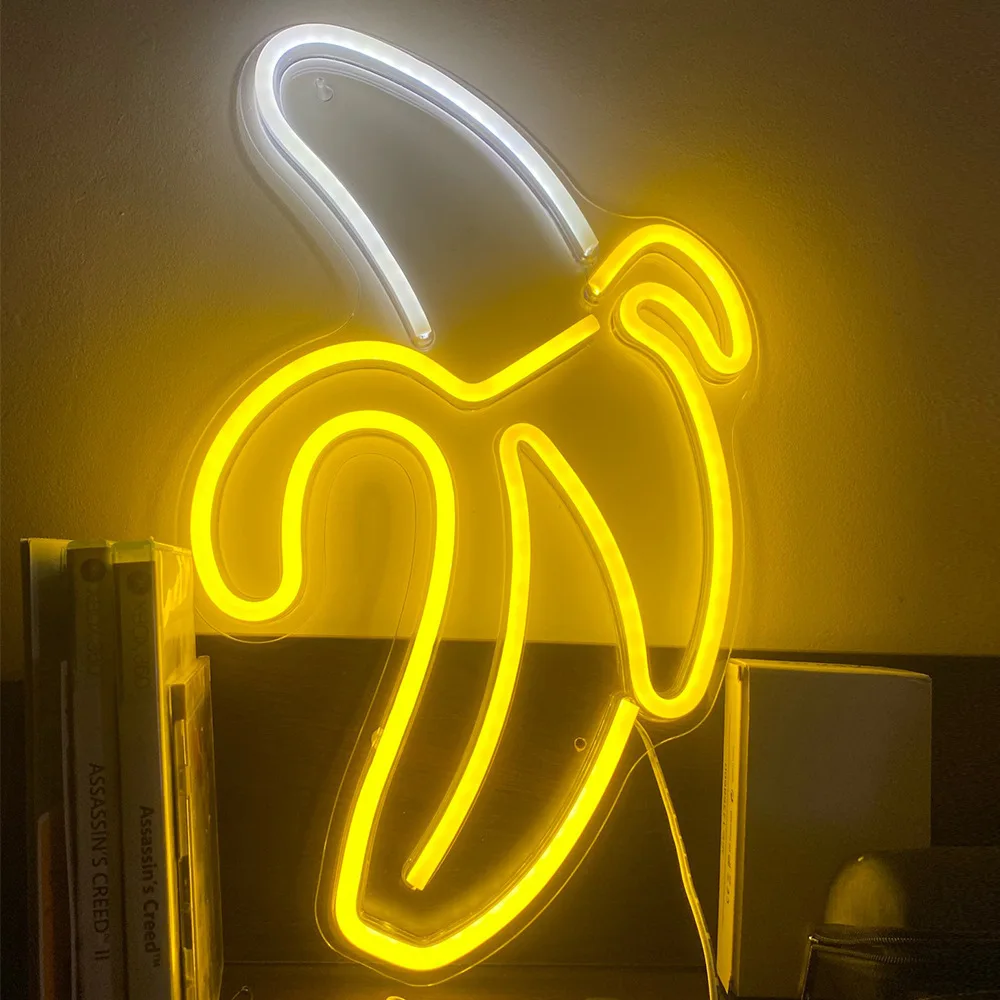 Мечтата На Led Неонова Светлина, С Монтиран На Стената Лампа Декор Банан Неонова Реклама С Любов Сърцето Неонова Лампа Пръст Във Формата На Сърце Неонова Реклама Светлинно Оформление На Стаята 2