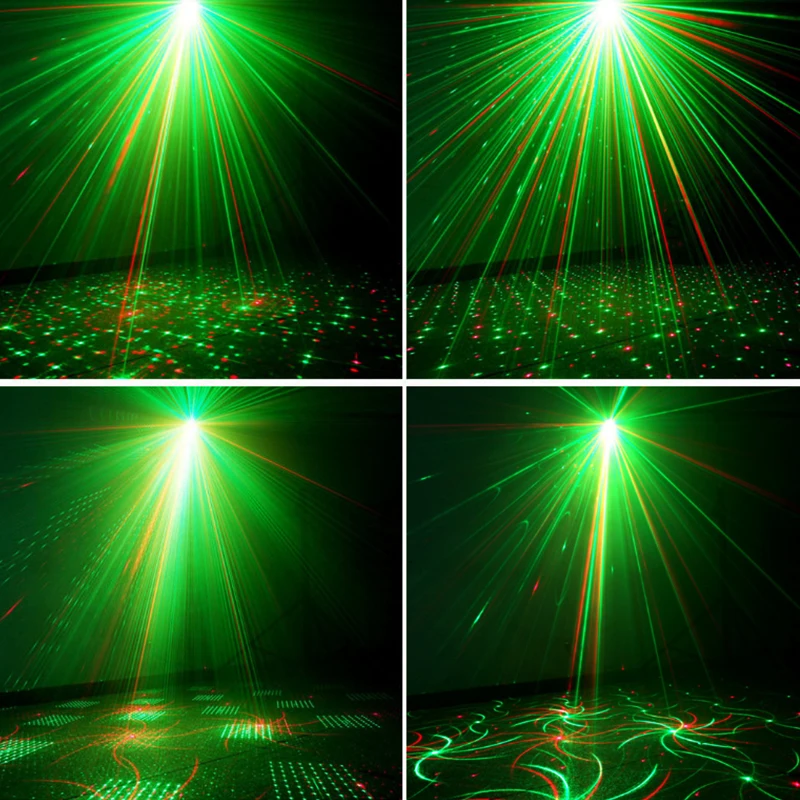 Мини С Лазерен Светлинен Ефект Пълно Звездното Небе Вечерни Светлина Звук е Активиран Автоматичен Проектор Класически Декор Атмосфера За Дискотеки, DJ 4