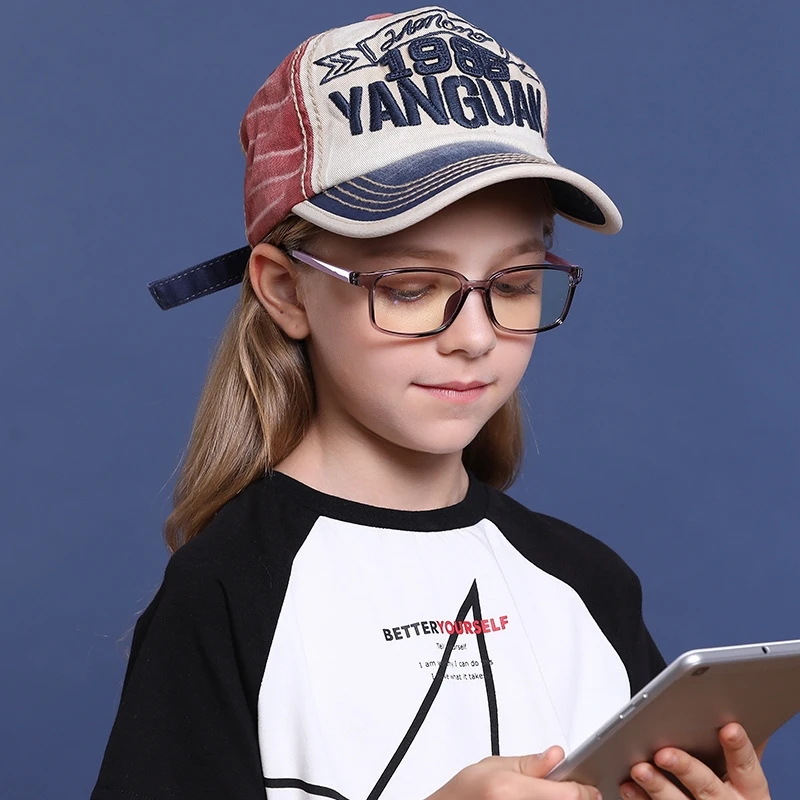Модерни Детски слънчеви Очила с анти-синя светлина, Силиконови Меки Прозрачни Рамки За Момчета И Момичета, Оптични Очила По Рецепта F1817 0