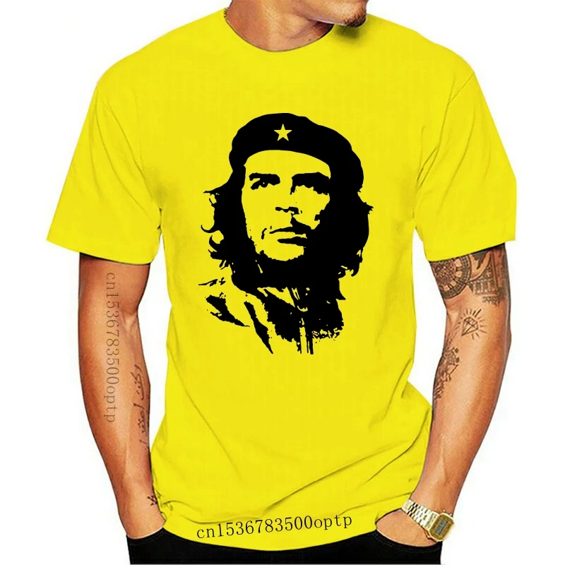 Мъжки дрехи, Че Гевара, Фидел Ел Кабальо Кастро Куба Мъжка Тениска от 100% Памук От Нас