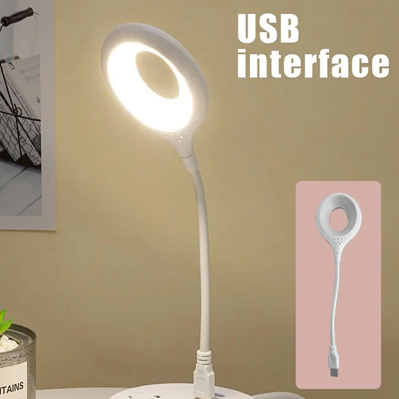 Настолна Лампа LED USB Charge Тъчпад Гъвкава Настолна Лампа Защита на Очите модул за Обучение лека нощ модул за Обучение Многофункционален Държач за Писалка Лампа 5