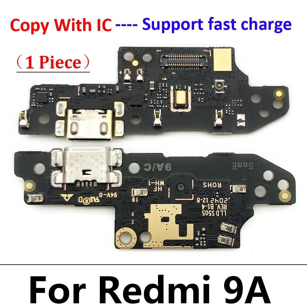 Нов USB Порт За Зареждане на Такса Гъвкав Кабел Конектор резервни Части За Xiaomi Redmi 9 9А 9В 9T 10В 10 Prime Микрофон Модул Копие С IC 5