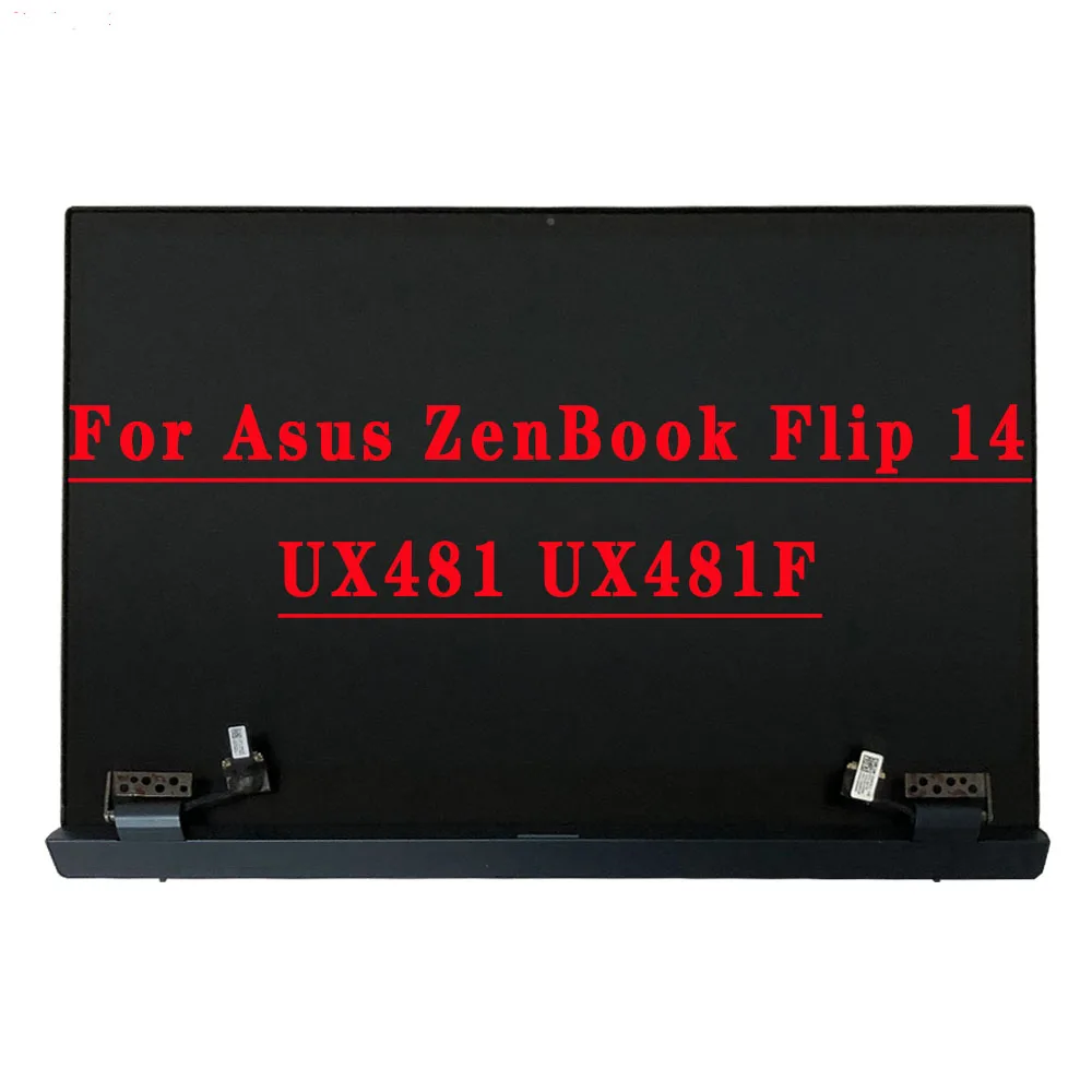 Нов Оригинален 14,0 инча, FHD 1920*1080 LCD дисплей За Asus ZenBook Flip 14 UX481 UX481F Лаптоп панел LCD Сензорен Екран В Събирането на Горната Част на 5