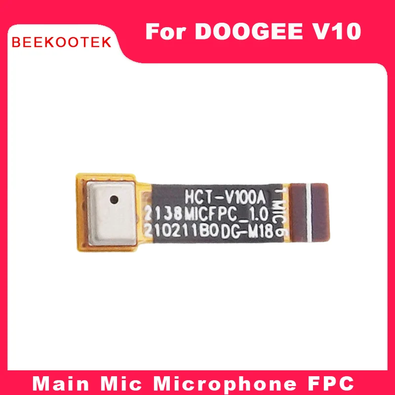 Нов Оригинален DOOGEE V10 Основният Микрофон на Микрофон спк стартира строителни Ремонти Смяна на Аксесоари, резервни Части За Doogee V10 6,39 Инчов Смартфон