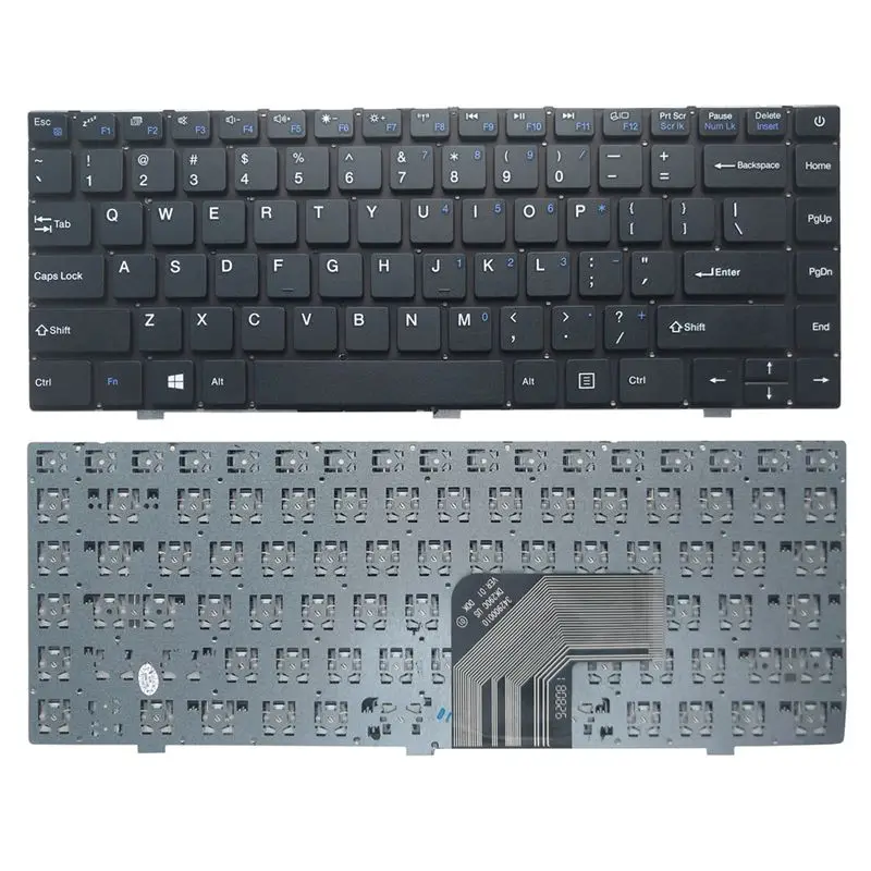 Новата клавиатура за лаптоп САЩ/BG за Prestigio Smartbook 133 S PSB133S01 PSB133S01CFP PSB133S01ZFH PSB133S01ZFP MB2904005 YXT-NB93-54 2