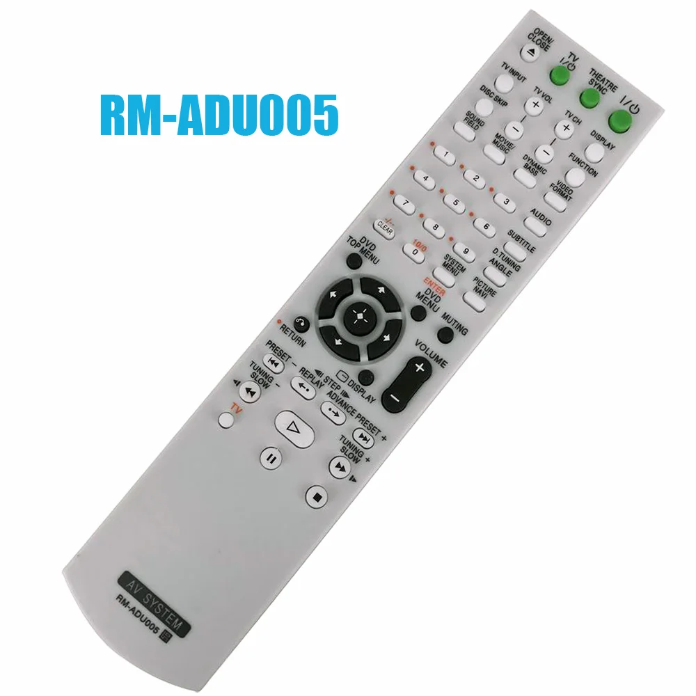 Новата Смяна RM-ADU005 Аудио/Видео Приемник Дистанционно Управление За Sony DAV-DZ20 CD/SA-CD DAV-DZ630 HCD-DZ630 DAV-HDX265
