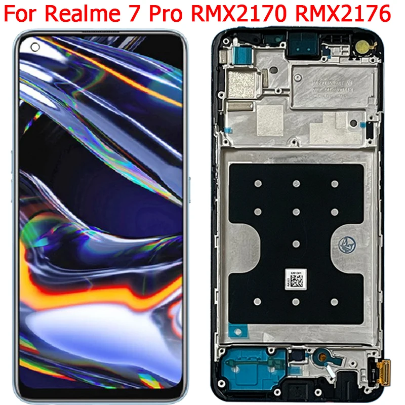 Нови Оригинални За Oppo Realme 7 Pro LCD дисплей 6,4 