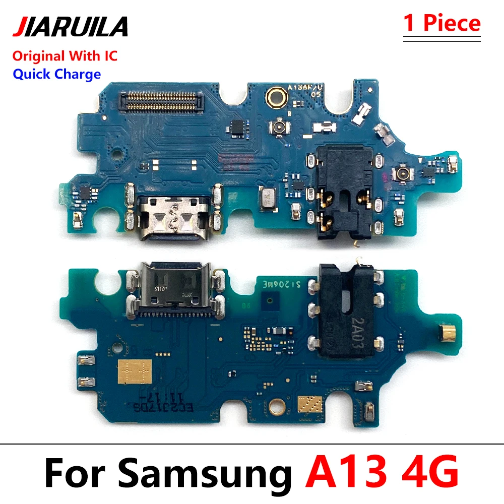 Оригинал За Samsung Galaxy A13 A135F 4G USB Micro Зарядно Устройство, Порт за Зареждане на Док Конектор Конектор за Микрофон Такса Гъвкав Кабел 2
