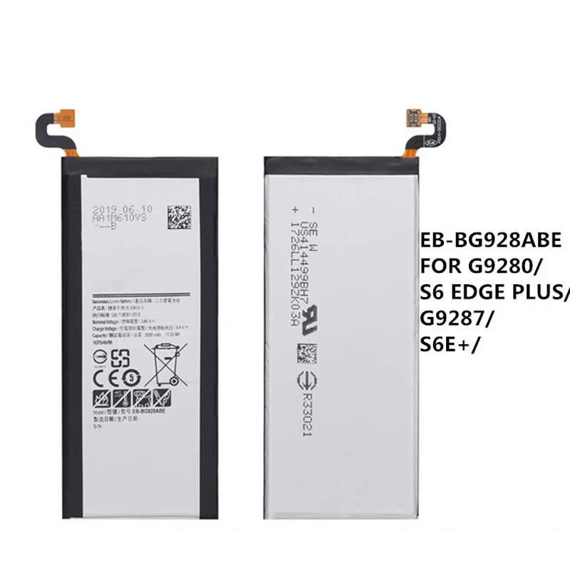 Оригинална Батерия HIWZUPU за Samsung Galaxy S6 S6 Edge/Plus S7 S7 Edge S8 S8 Plus + S9 S9 Plus S10 S10E S10 Plus Батерии за телефони 4