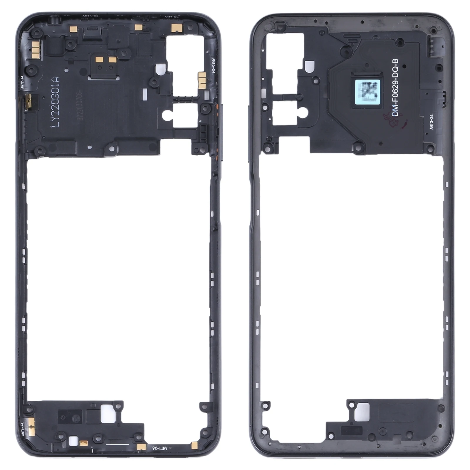 Оригиналната Средната Рамка Bezel Табела за Xiaomi Poco M3 Pro 5G M2103K19PG M2103K19PI