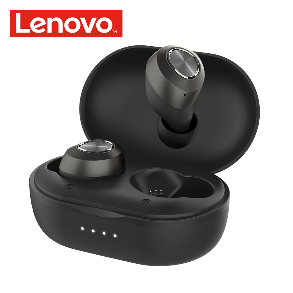 Оригинални безжични слушалки LENOVO HT10 TWS, втулки Bluetooth 5 Qualcom aptX, 120 часа в режим на готовност с Bluetooth слушалки с микрофон