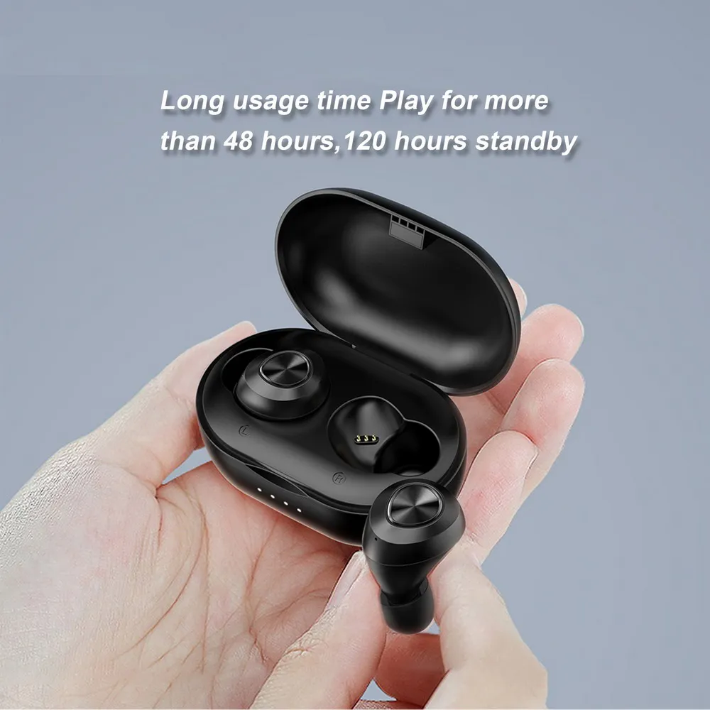 Оригинални безжични слушалки LENOVO HT10 TWS, втулки Bluetooth 5 Qualcom aptX, 120 часа в режим на готовност с Bluetooth слушалки с микрофон 4