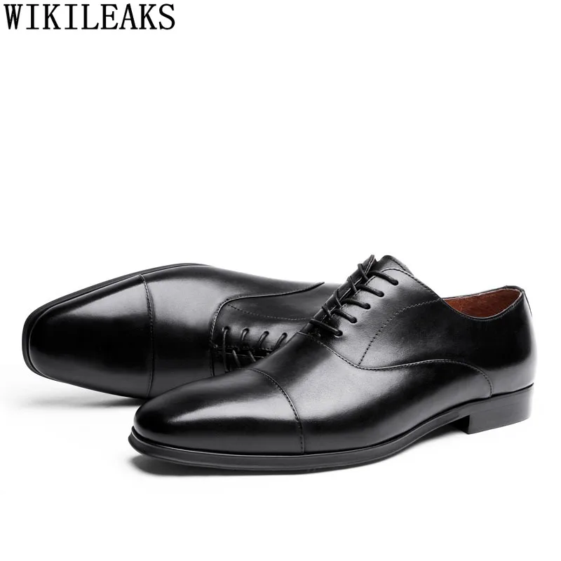 Официални мъжки обувки-Oxfords, Класически Мъжки Модел обувки, Луксозни Мъжки Обувки за Партита, Офис обувки 2022 г., Професионални... 4