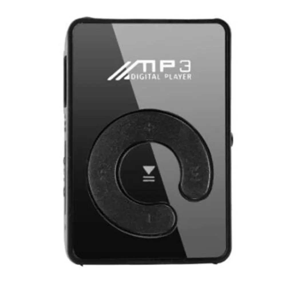 Преносим Мини-Огледално Клип MP3 Плейър Музиката на Медии Поддръжка на Micro SD TF Карта Мода Hi-Fi MP3 за Спортове на Открито Литиева Батерия 0