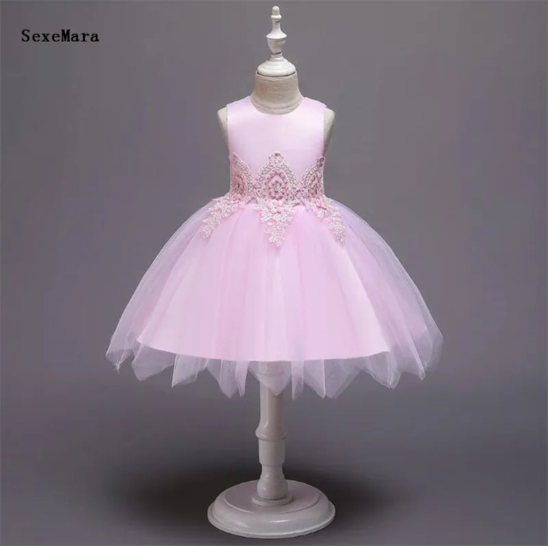 Принцеса рокля с цветя модел За Момичета, Лятна Рокля-пакет За Сватба, Рожден Ден, Детски Рокли За Момичета, Детски Костюм За Бала За Тийнейджъри 1