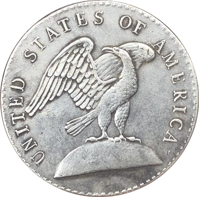 продажба на едро 1792 Монети по Четвърт Долар Копие 100% копер производство със сребърно покритие 1