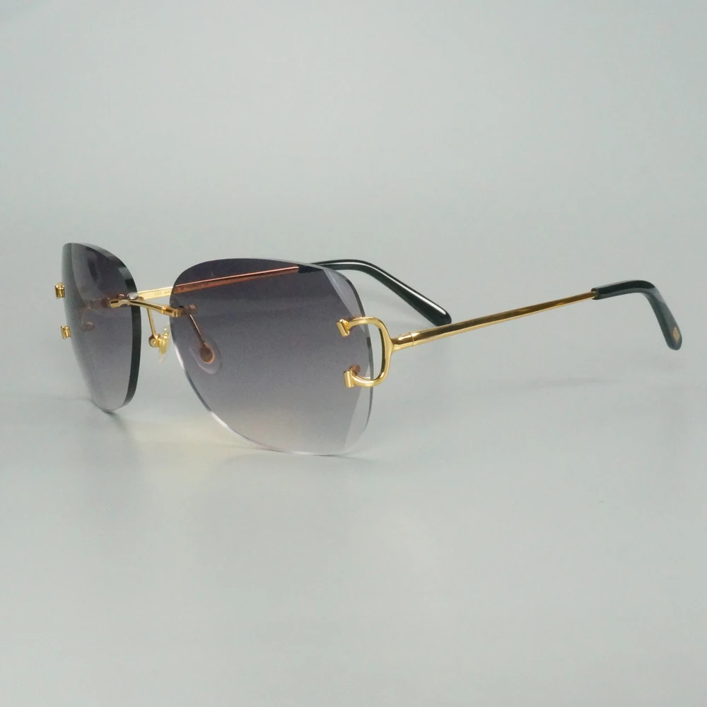 Слънчеви Очила Без Рамки Carter Luxury Lentes De Sol Слънчеви Очила Мъжки Модни Нюанси Мъжки Слънчеви Очила Рамки Decroation Дамски Слънчеви Очила