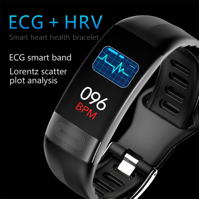 Смарт Гривна P11 Спортни Смарт Часовници За Мъже И Жени Smartwatch ЕКГ Bluetooth Гривна Монитор на Сърдечната Честота Повикване, Съобщение за Напомняне Група
