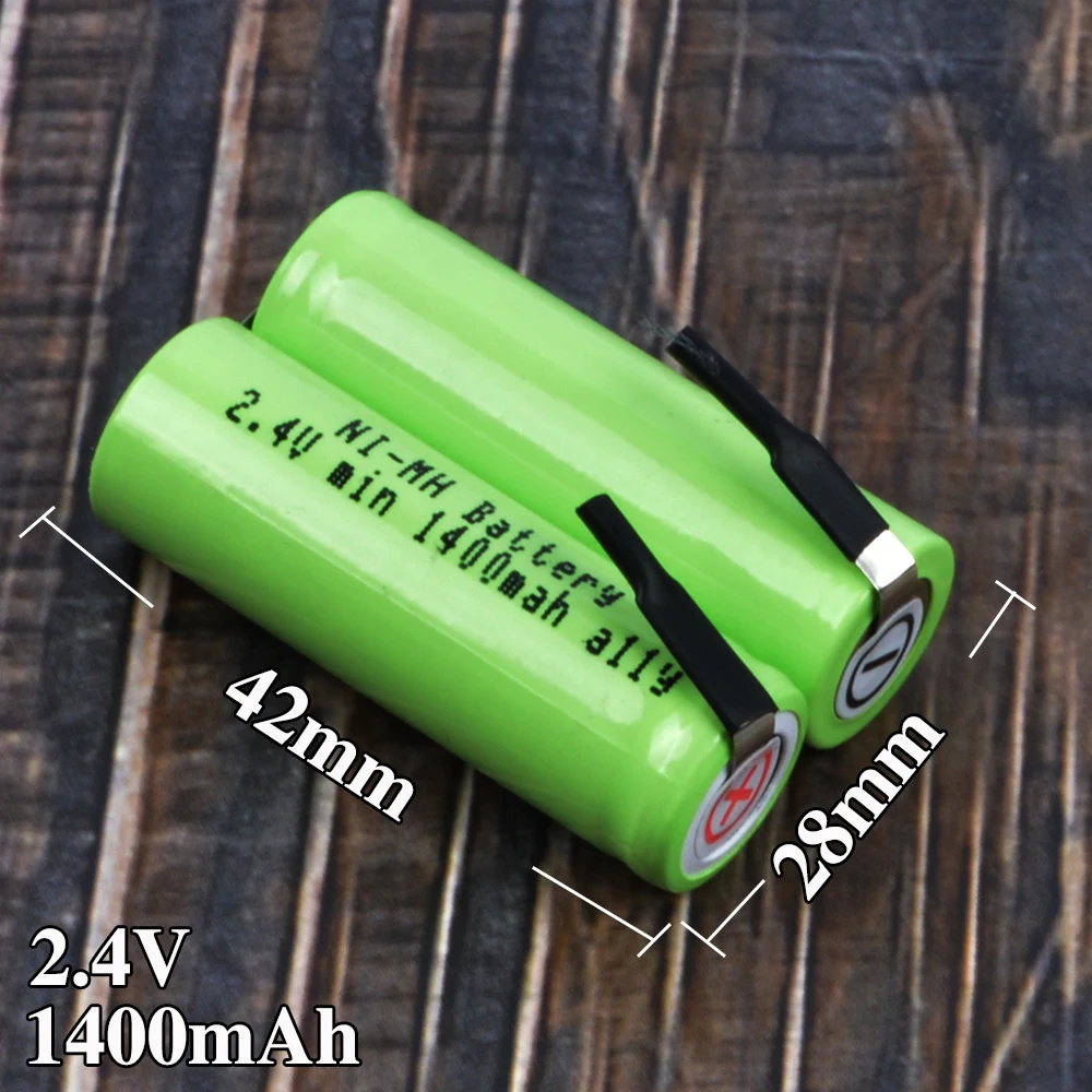 Сменяеми батерии за бръснене Philips, Braun Control Series 42 mm x 14 mm x 28 mm Батерия 2,4 1400 mah