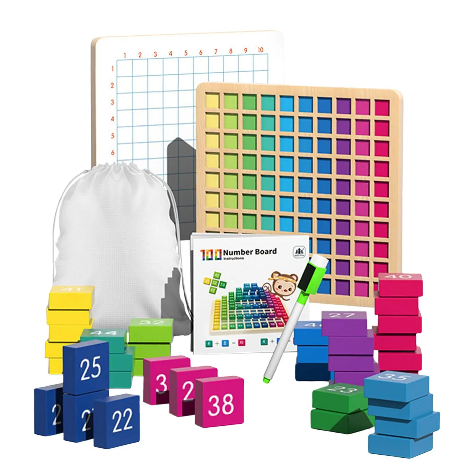 Таблицата за Умножение е Игра на Дъска за Умножение модул за Обучение Тава с Блок за Умножение Игри за Спорт Обучение на Закрито
