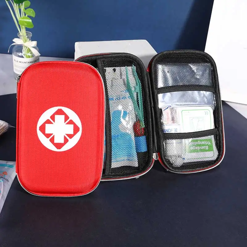 Твърда Медицинска Чанта на ЕВА Преносима Пътна Спешна Аптечка за Първа Помощ Кутия За Съхранение на Открит Къмпинг Медицински Аксесоари Чанта-Органайзер