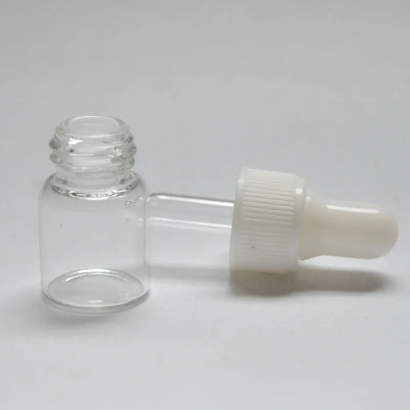 Флакон с Капкомер стъклени бутилки проба духове 10пкс малък за бутилки яснота етерично масло 2мл миниой миниой 2