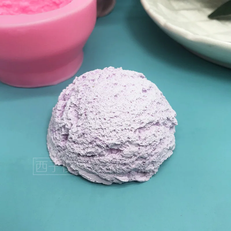 Формата топки сладолед силиконова форма за шоколадов мус инструмент за печене сладолед форма за сапун за ръце форми за свещи
