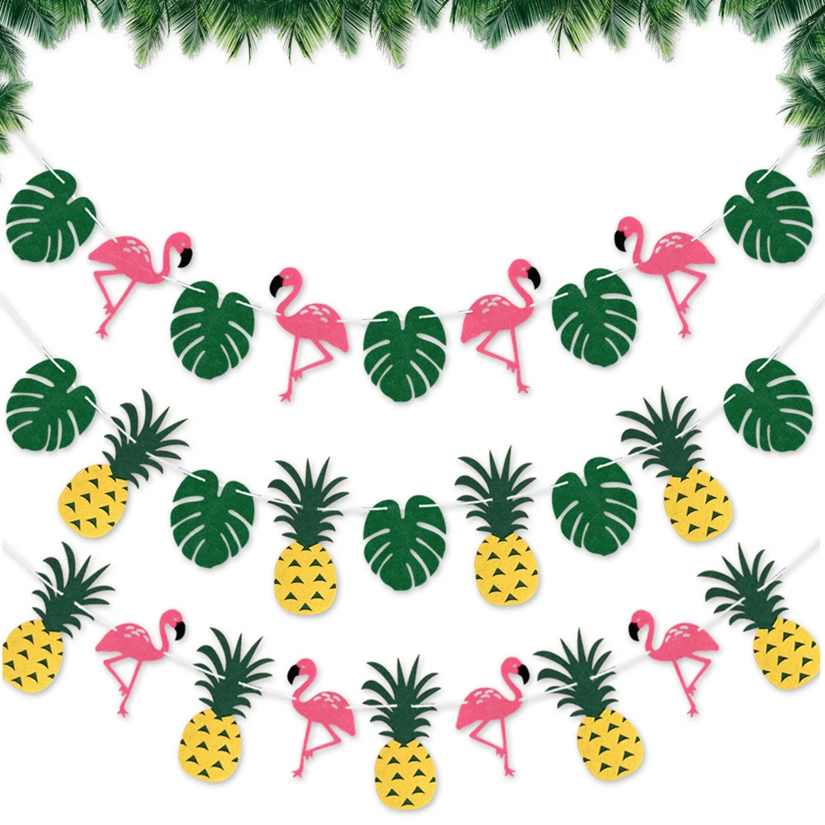 Хавай Вечерни Декор Розово Фламинго Рожден Ден На Сватбата Декор Летни Тропически Хавайски Вечерни Сувенири За Доставка Luau Aloha Вечерни Декор 5