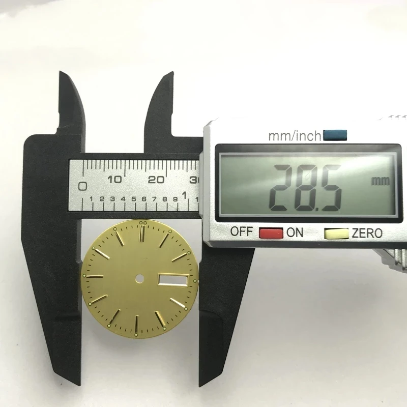 Циферблат реколта часа диаметър 28,5 мм е Подходящ за механизъм 8200 с двойно Календар, Буквални аксесоари за часовници 4
